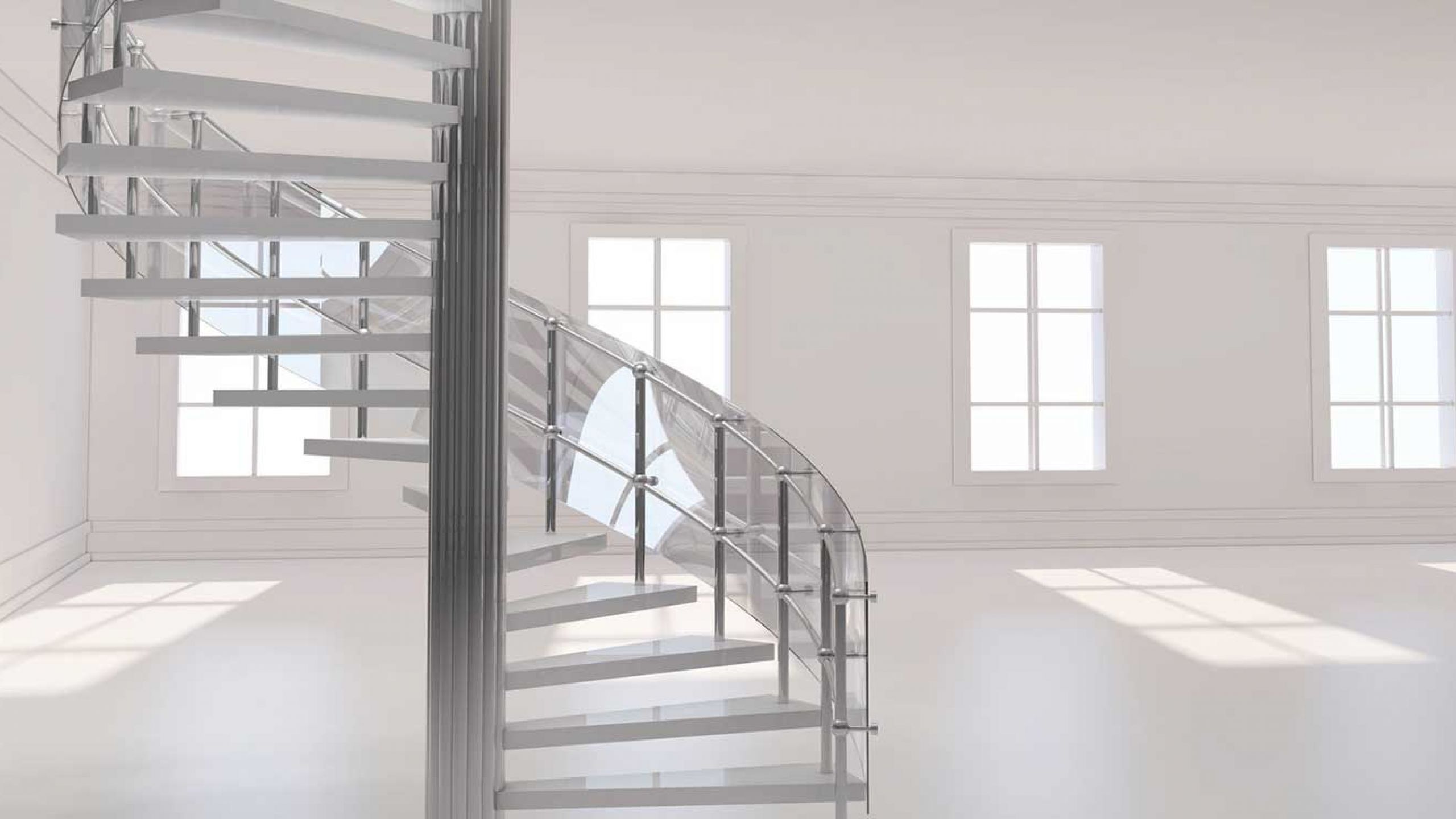 Spiral & helical Staircases